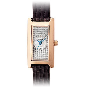 Фотография ювелирного изделия: Наручные часы «Розмарин», фианиты, Золото 585